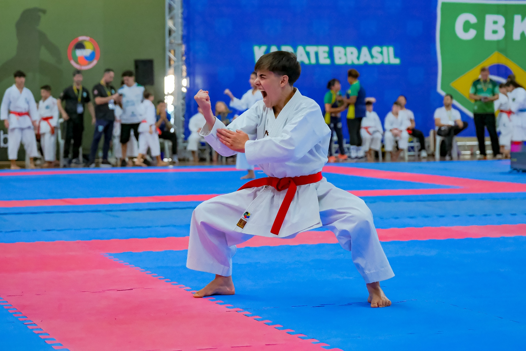 Kata: explosão de força e concentração